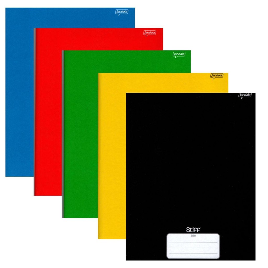 Caderno Brochura 96 Fls Pautado Capa Dura – 