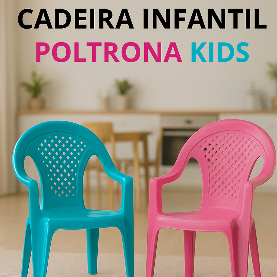 Kit 2 Cadeirinha Infantil Kit Poltrona Infantil 60