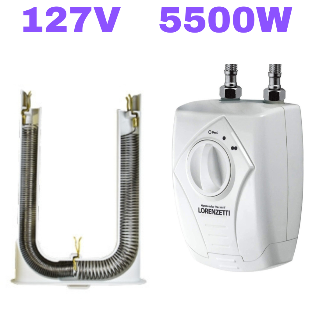 Resistência Aquecedor Lorenzetti Versátil 127v 5