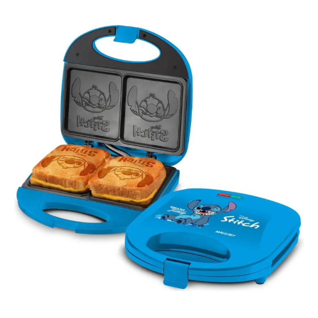 SANDUICHEIRA STITCH  MALLORY PLACAS DESENHADAS AZU