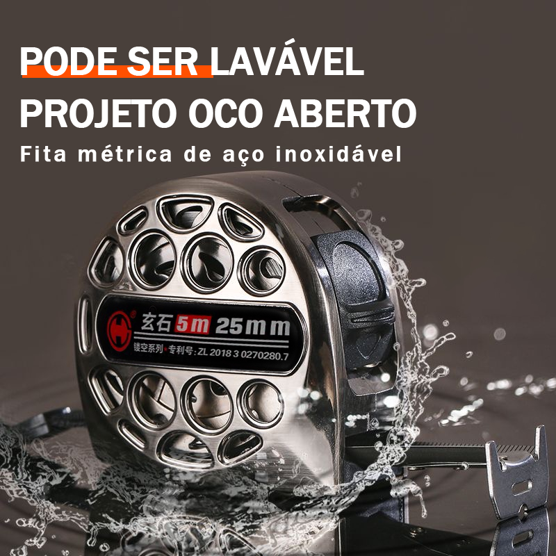 LIAOYING 3m/5m/7,5m Régua De Aços Métricos De A