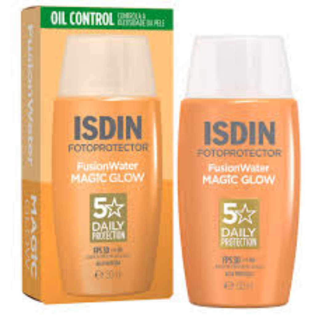 Isdin Fusion Water Magic Glow FPS30 50ml Protetor