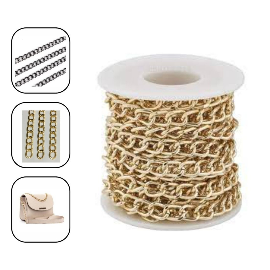 Corrente para Alça de Bolsa e Artesanato  Metro P