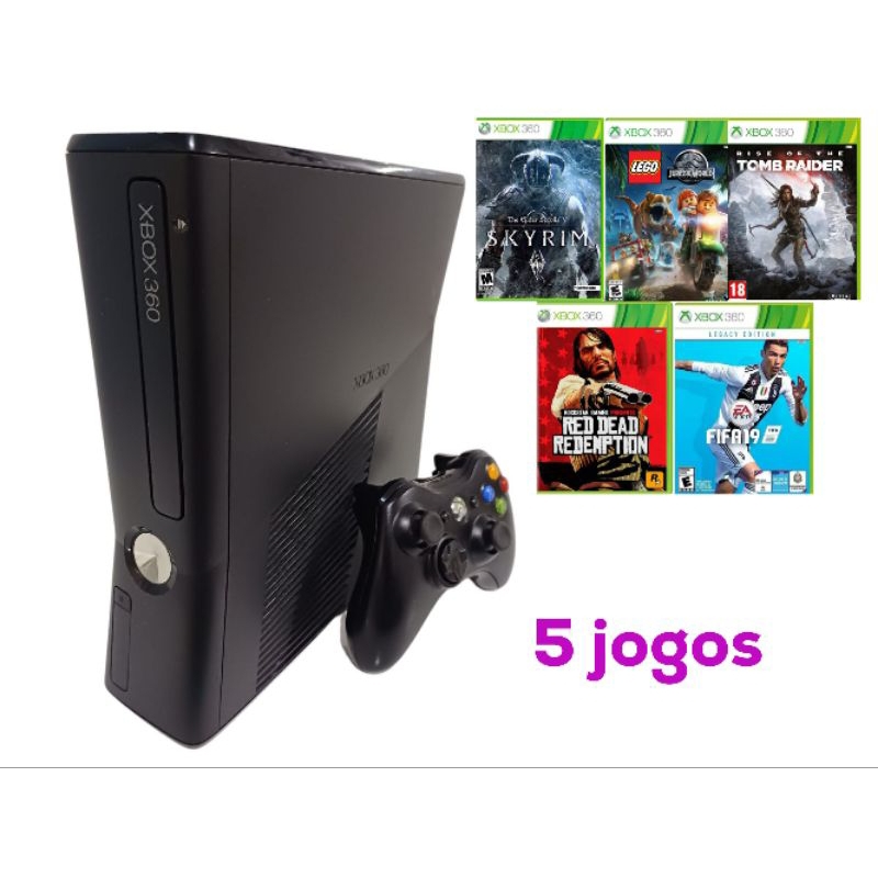 Microsoft Xbox 360 Slim Desbloqueado Destravado Lt