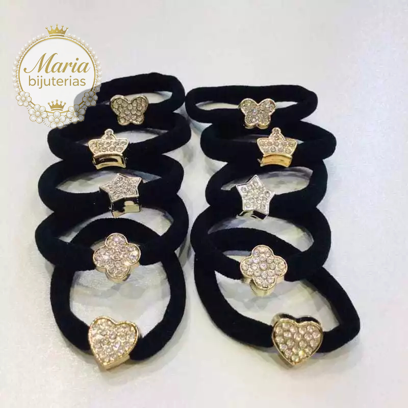 KiT 12/24/48 elástico de cabelo xuxinha de cabelo