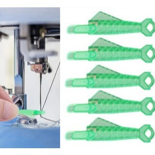 Kit 3/6/12 Passador Enfiador de Linha na Agulha