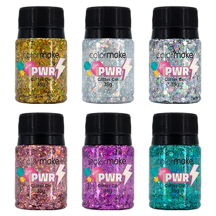 Glitter Gel Colormake Glow Power 35G – Escol