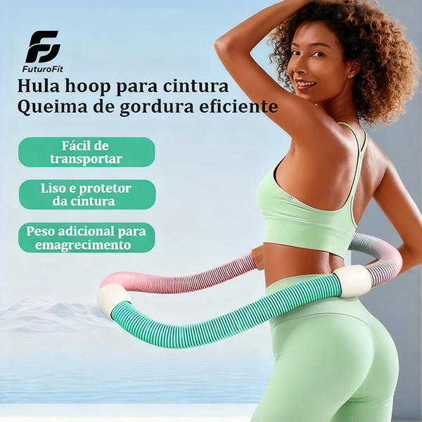 Futuro fit Aro Hula Hoop de Mola Fitness Queima Go