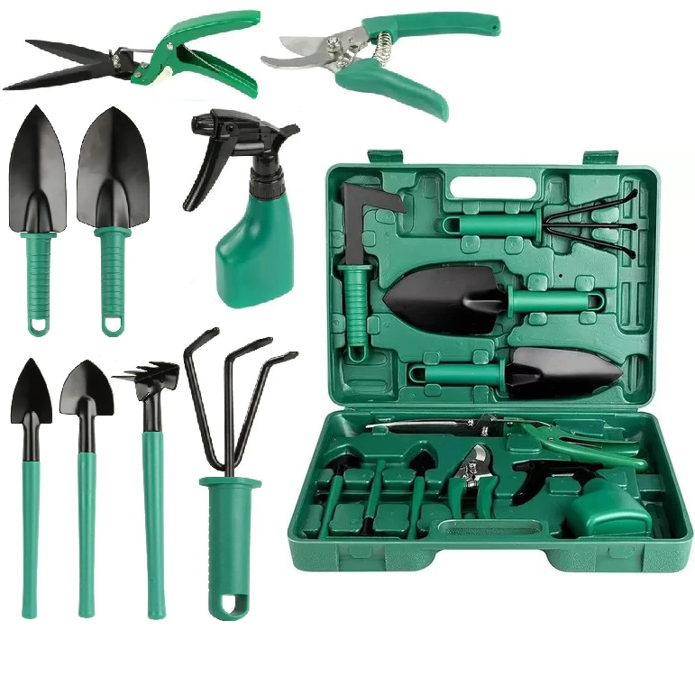 Kit Para Jardinagem Jardim Jogo Ferramentas Grama