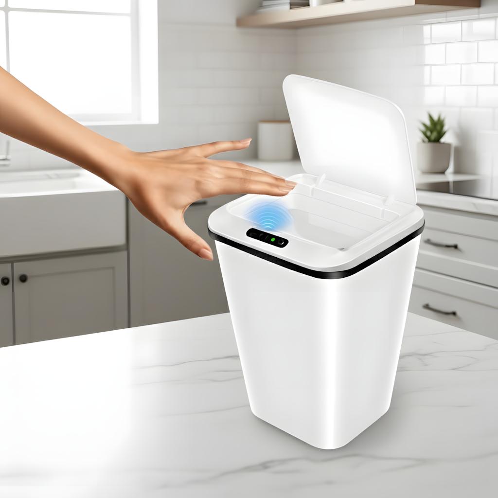 Lixeira Inteligente Com Sensor Automática Banheir