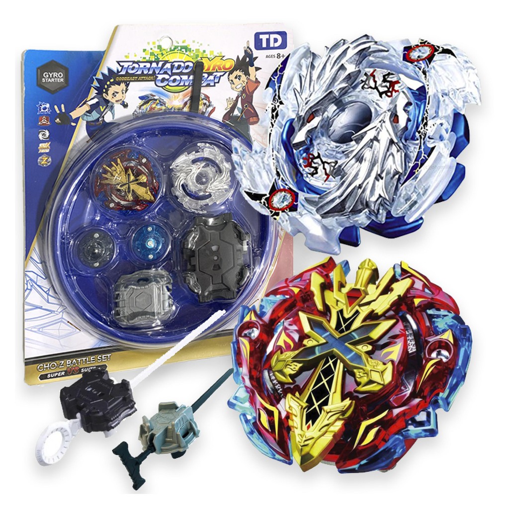 Kit 2 Beyblade + 2 Lançadorer + Arena – Pro