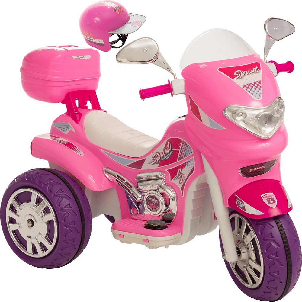 Moto Eletrica Infantil Biemme Sprint Turbo 12V Cap