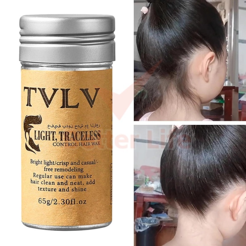 KIT2 Bastão de Cera para Cabelo Anti-Frizz Frizzy