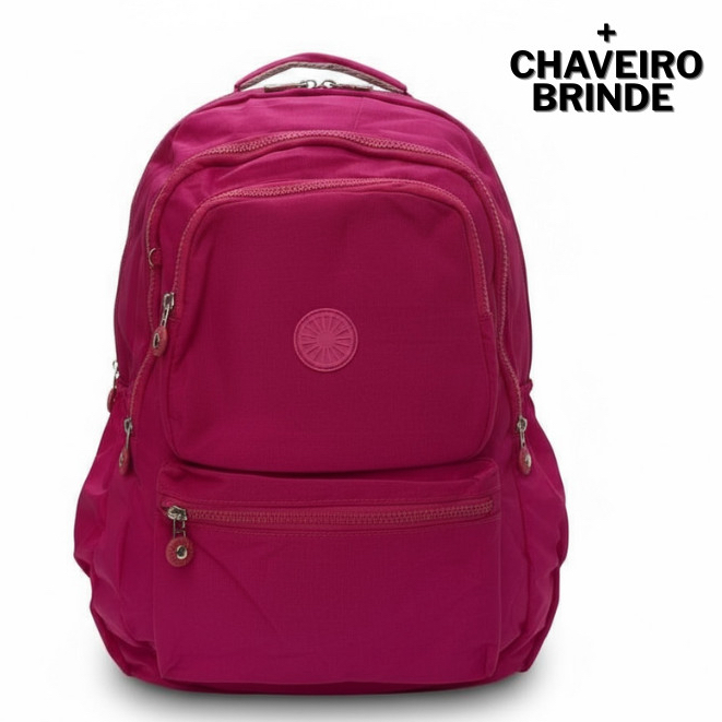 Mochila escolar trabalho grande de Nylon com Chave