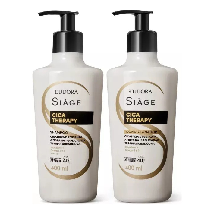 Kit Eudora Siàge Cica Therapy Shampoo E Condicion
