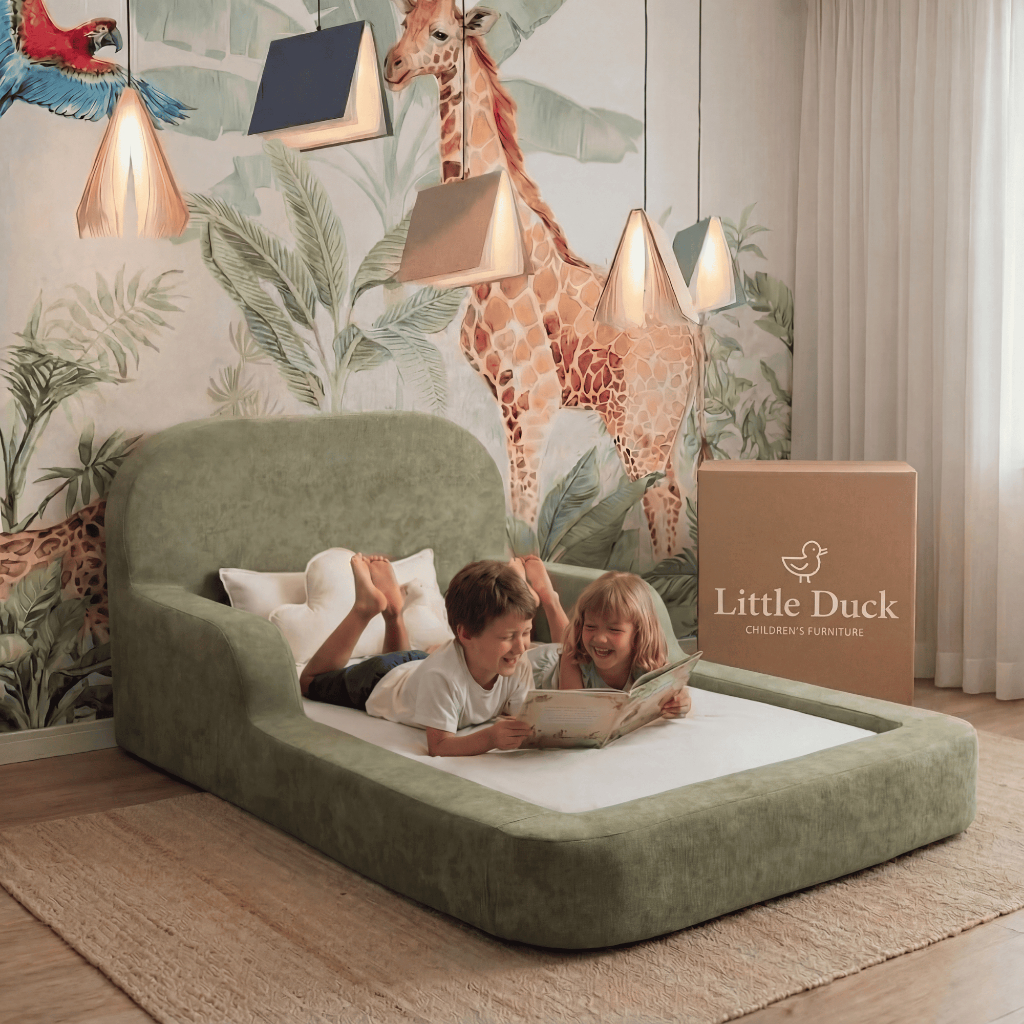 Cama Infantil Montessoriana Solteiro com Estrutura