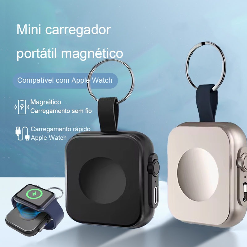 Mini Carregador Portátil Sem Fio De Carregamento 