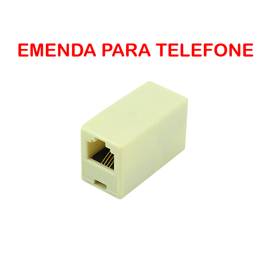 EMENDA PARA TELEFONE – RJ11