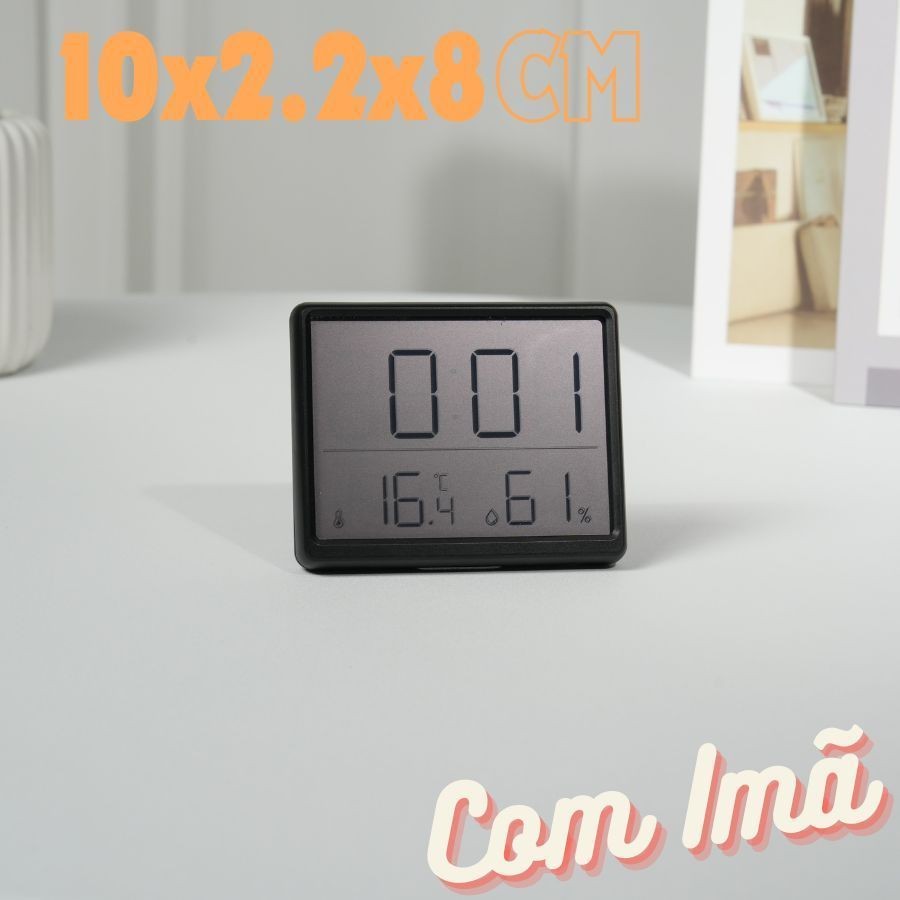 Relógio Eletrônico Digital Com Imã LCD Display 