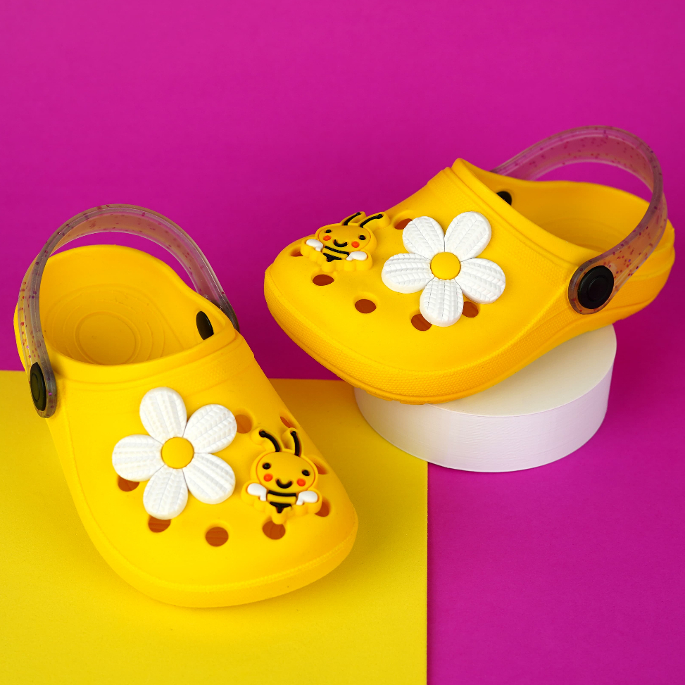 Babuche Crocks Infantil Menina Sandália Papete Fe