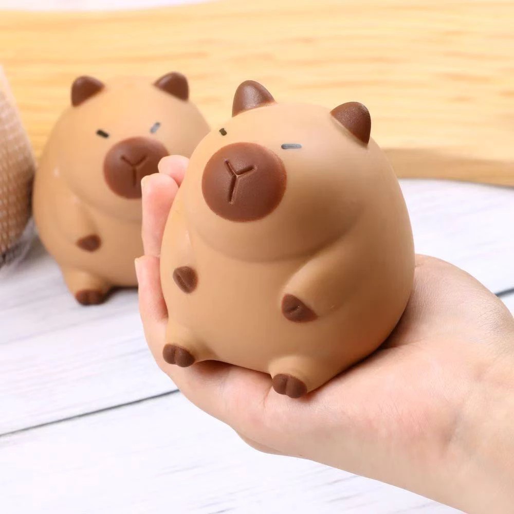 Brinquedo Capivara Fofo Squishy Antiestresse ̵