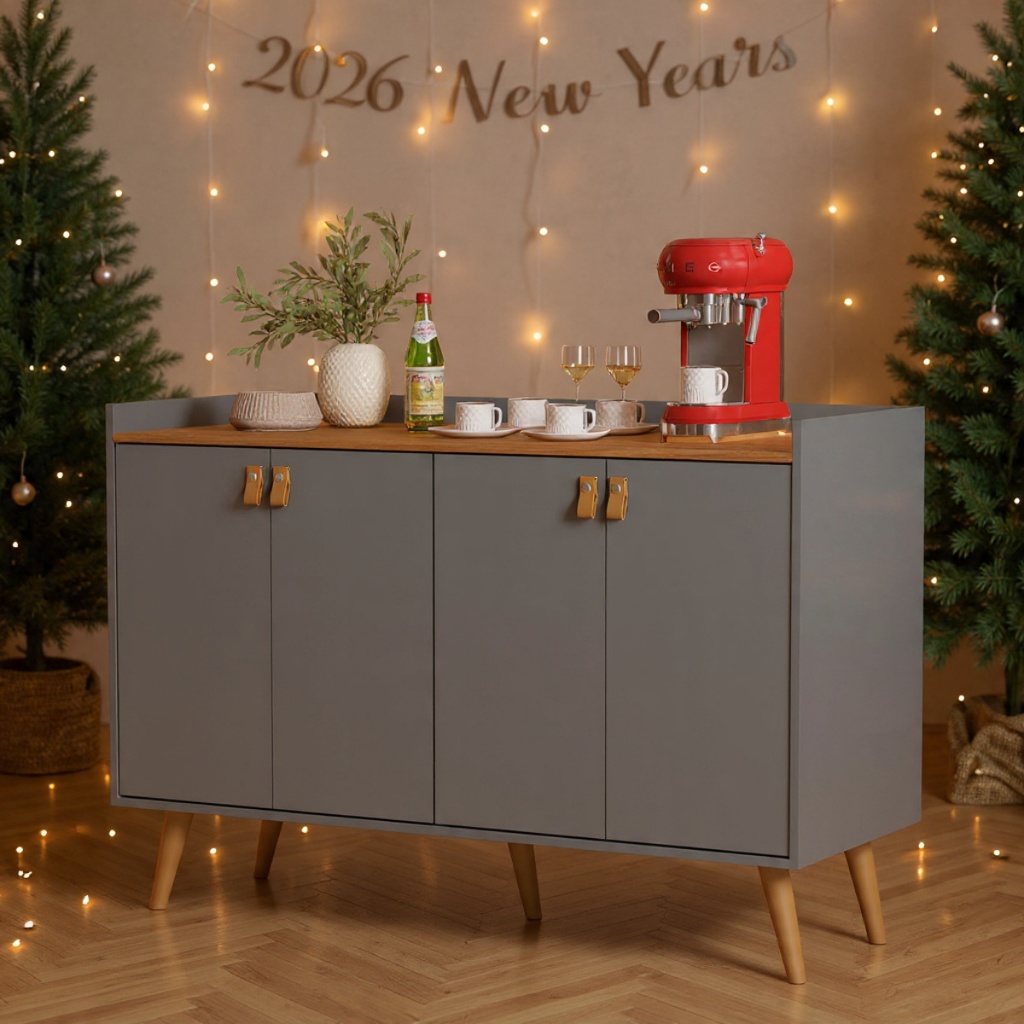 Aparador Buffet Retrô Cantinho Do Café Decoraç