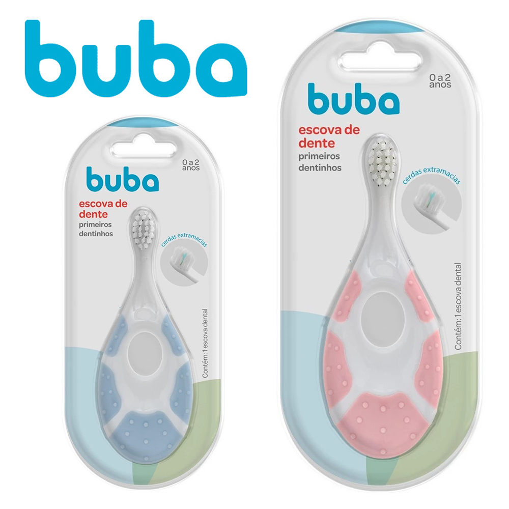 Escova de Dente Higiene Bucal Escovinha Primeiros 