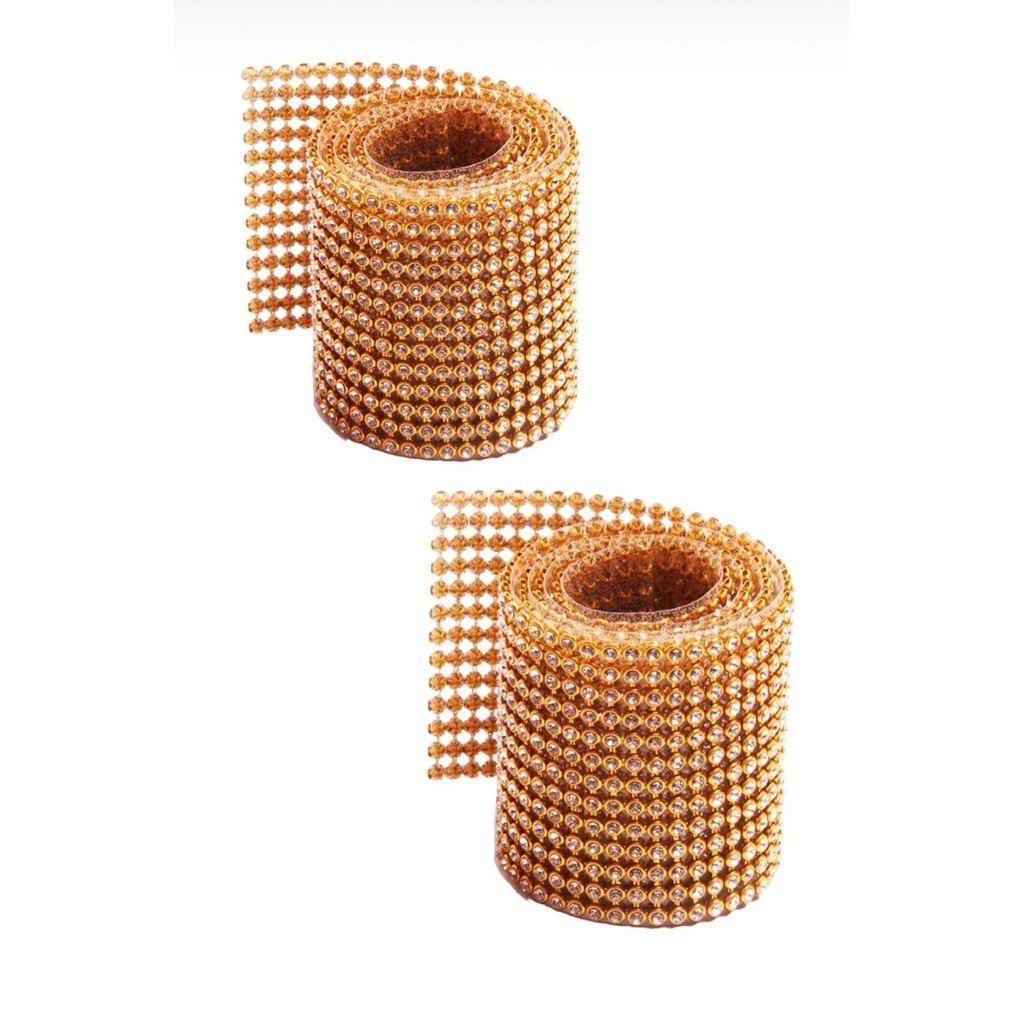 Kit Artesanato 2 Mantas Dourado OU Prata Termocola