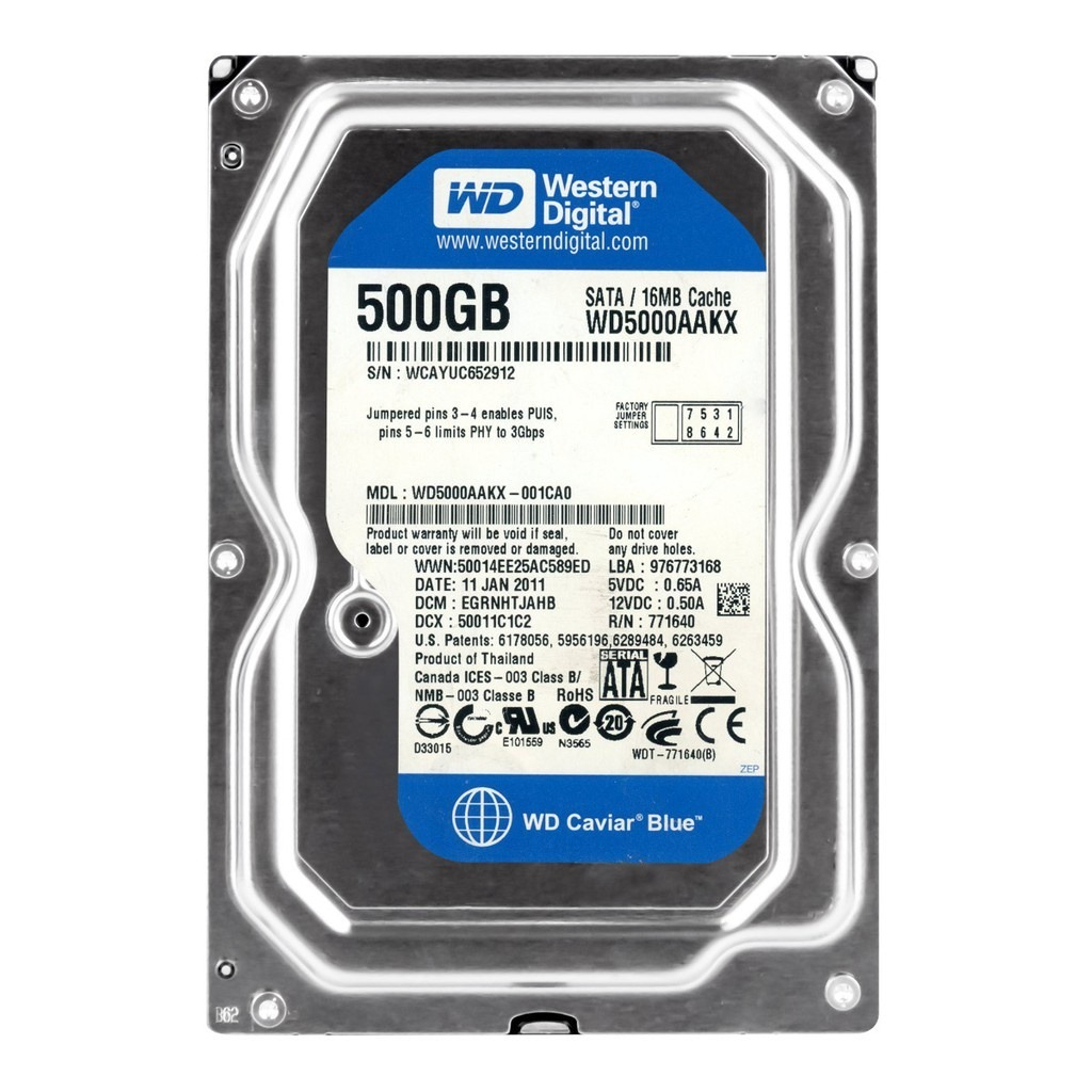 HD 500 GB SATA PARA DESKTOP COMPUTADOR DVR ALL IN 