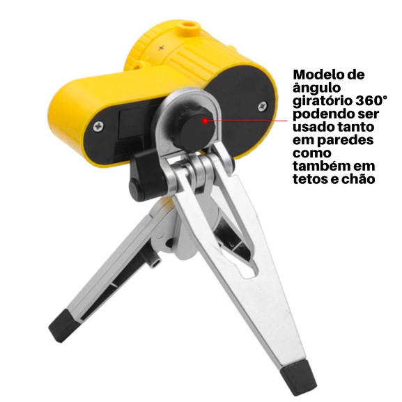 Nível Laser Trena Esquadro Bolha Horizontal Verti