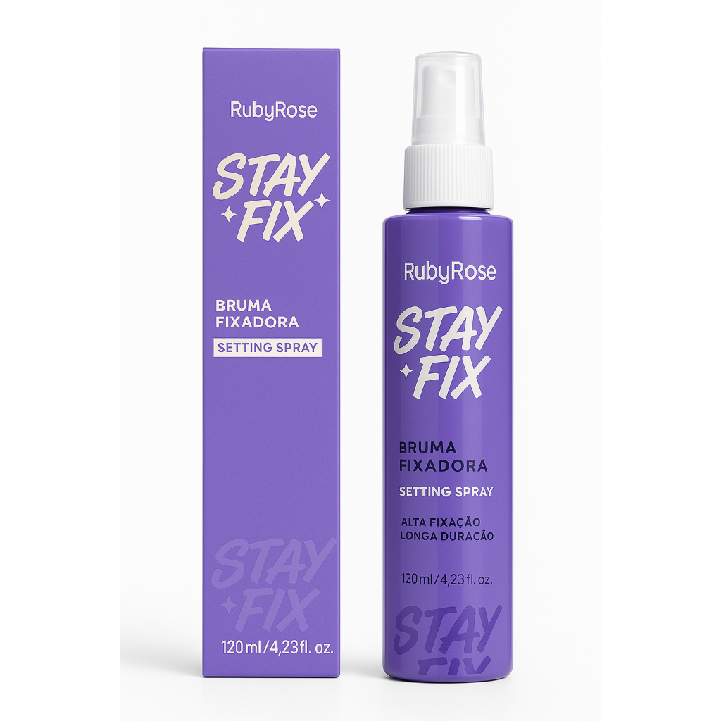 Bruma Fixadora Ruby Rose Stay Fix 120ml  Alta Fixa