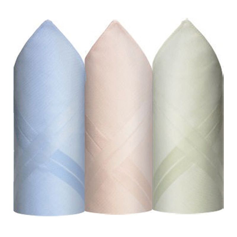 Lenço Premier 100% Algodão C/3 32 x 32 cm –