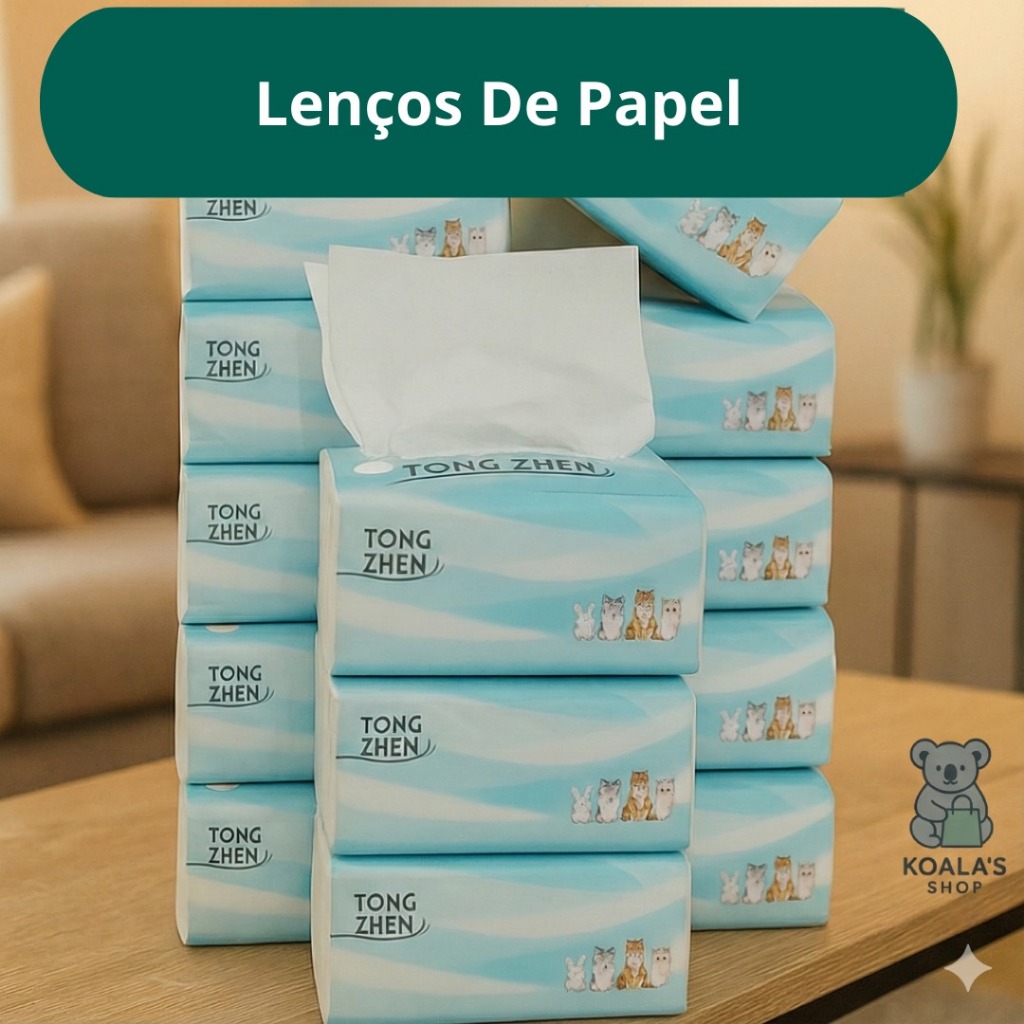Lenço Papel 1/3/5/10 Papel toalha interfolha 4/5 