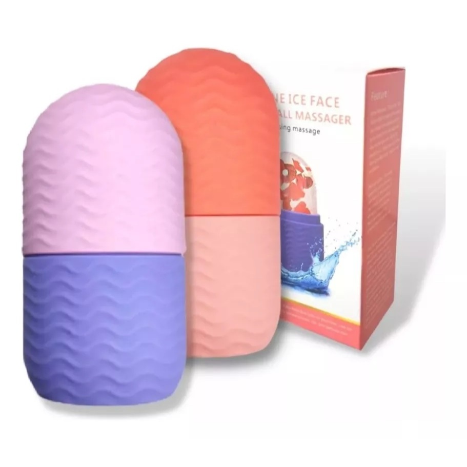 Rolo Facial De Gelo De 1 UNIDADE Contorno Inchaço