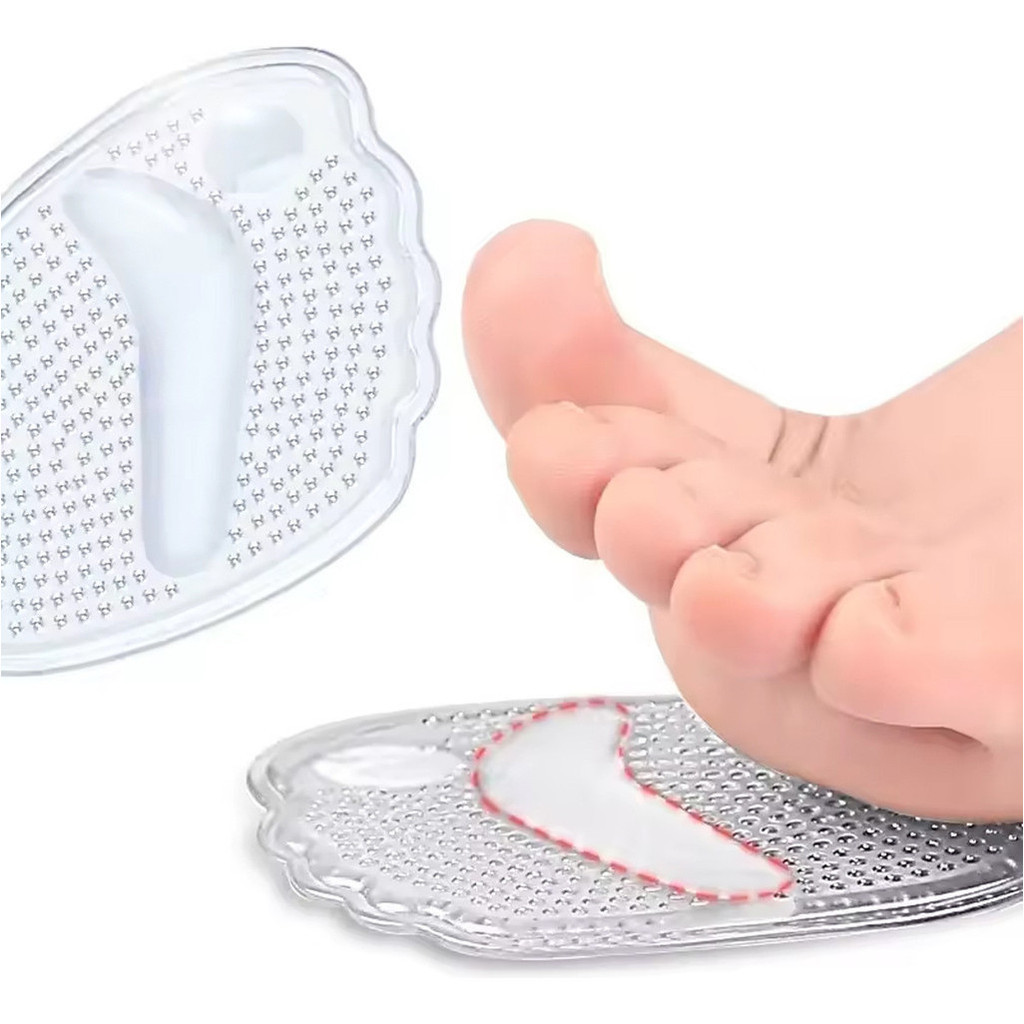 Kit Pares Palmilha Gel Silicone Antiderrapante Eng