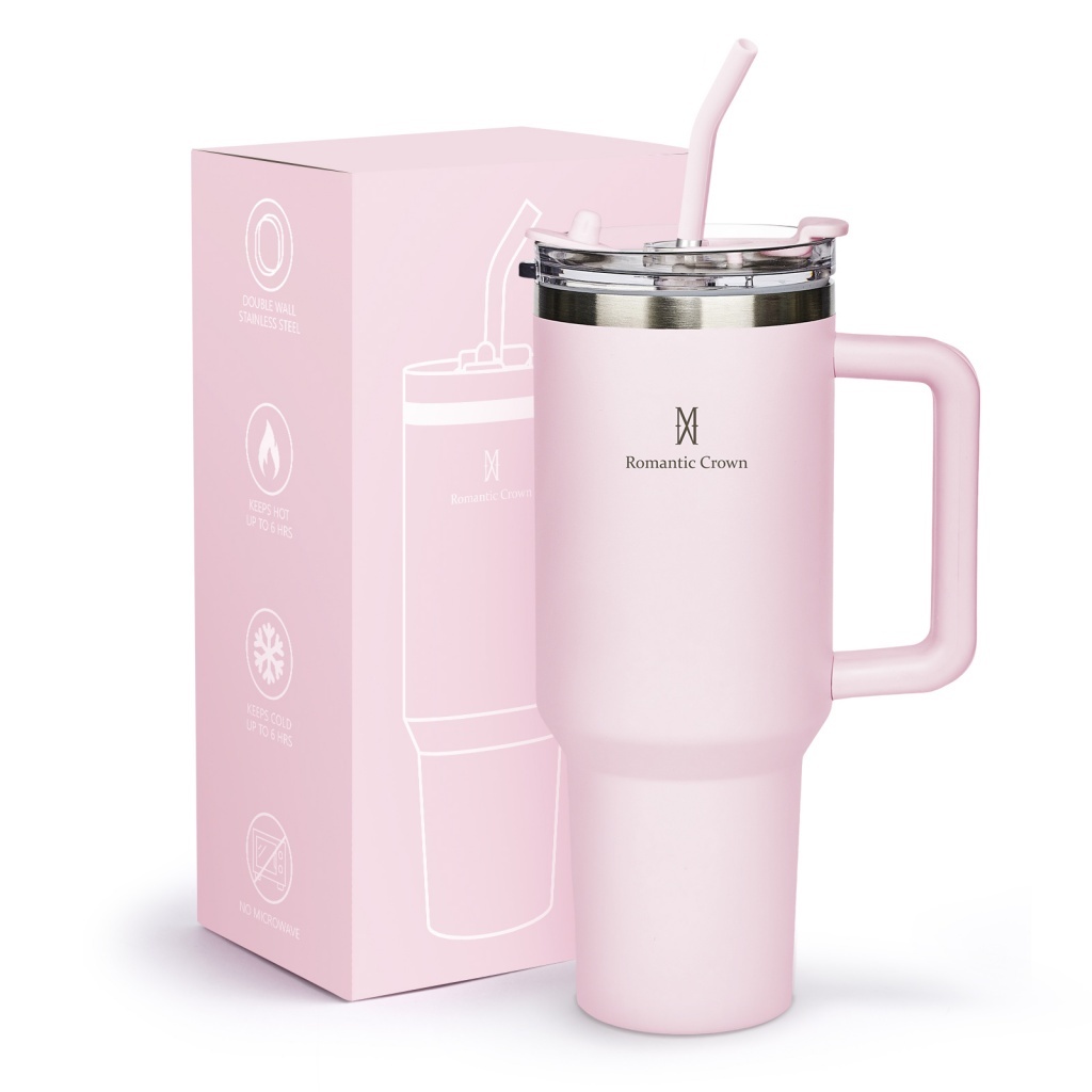 ROMANTIC CROWN Copo Termico de Aço Inoxidável co