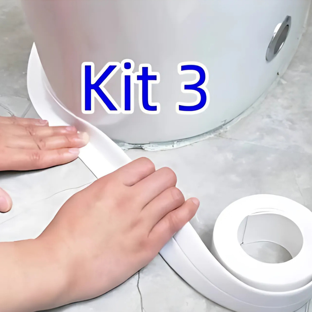 Kit De 3 Fita Selante À Prova D Água Para Cozinh