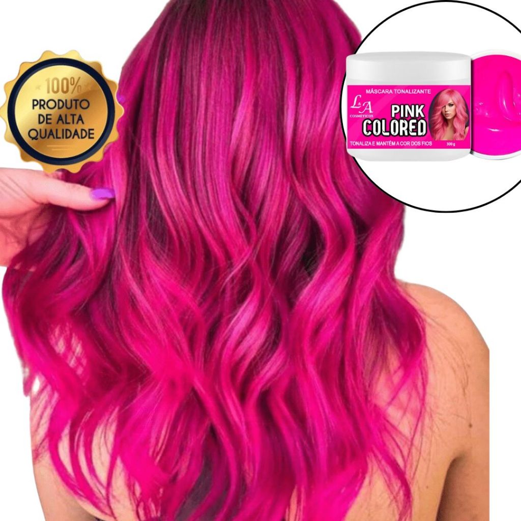 Tonalizante Rosa Pink – Mechas Rosas fácil 