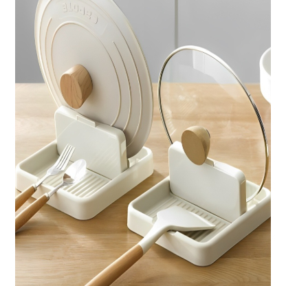 Descanso De Panela Suporte Tampas De Panelas Talhe