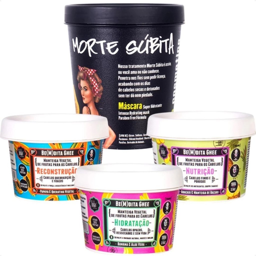 Cronograma: Máscara Morte Subita 450g + Bemdita G