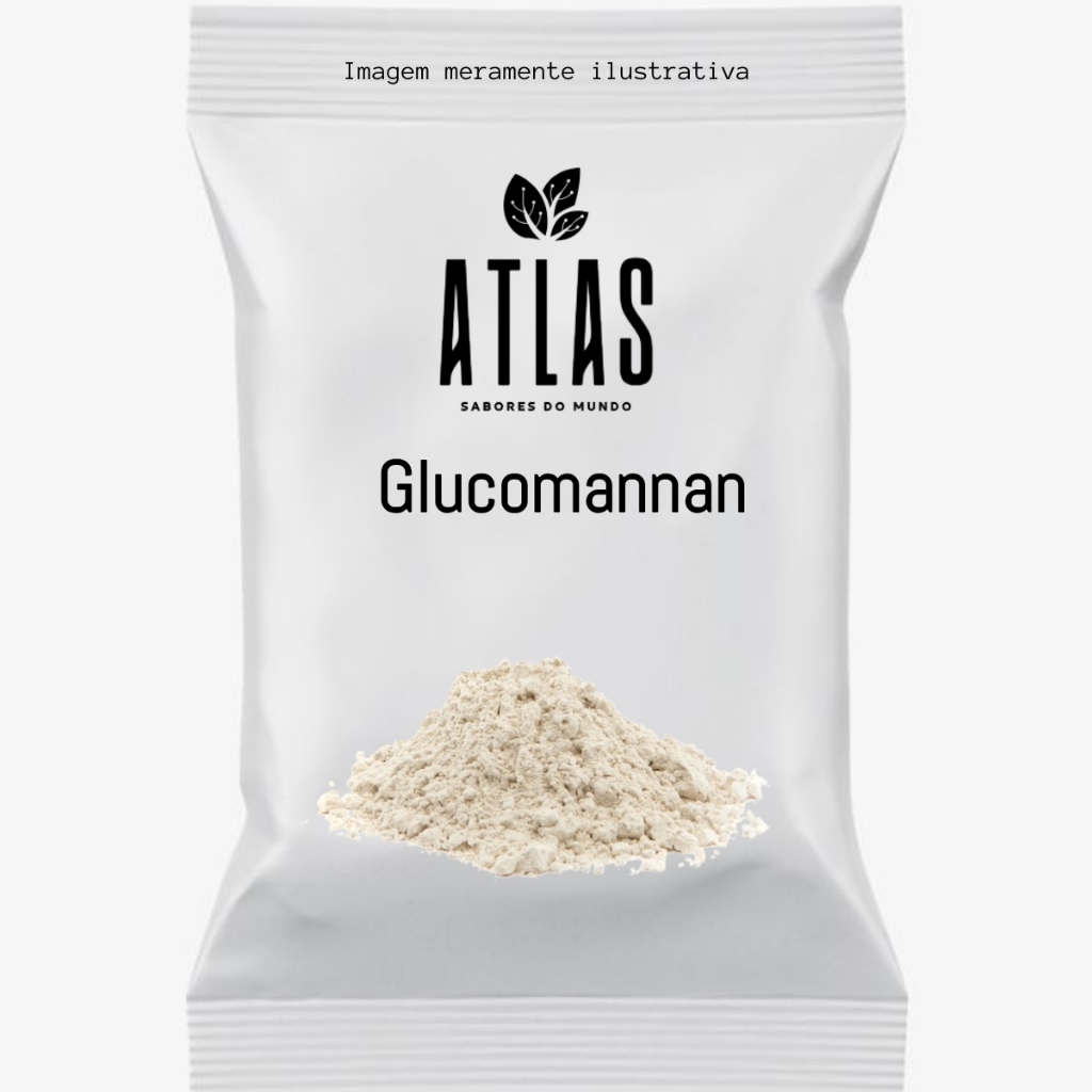 Glucomanann em Pó 100% Puro – 100g – 