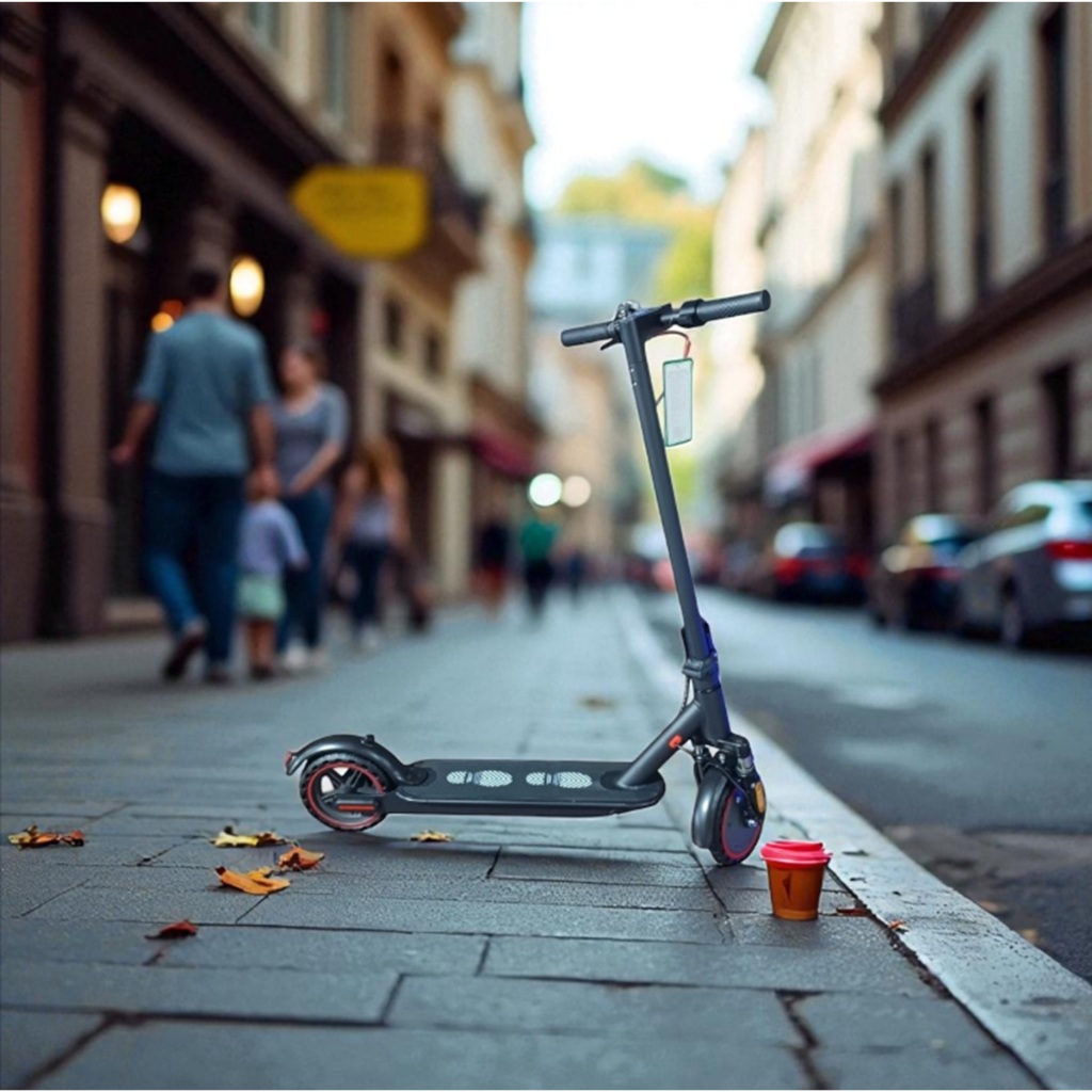 Patinete Elétrico Dobrável Portátil 30km/h 8 po