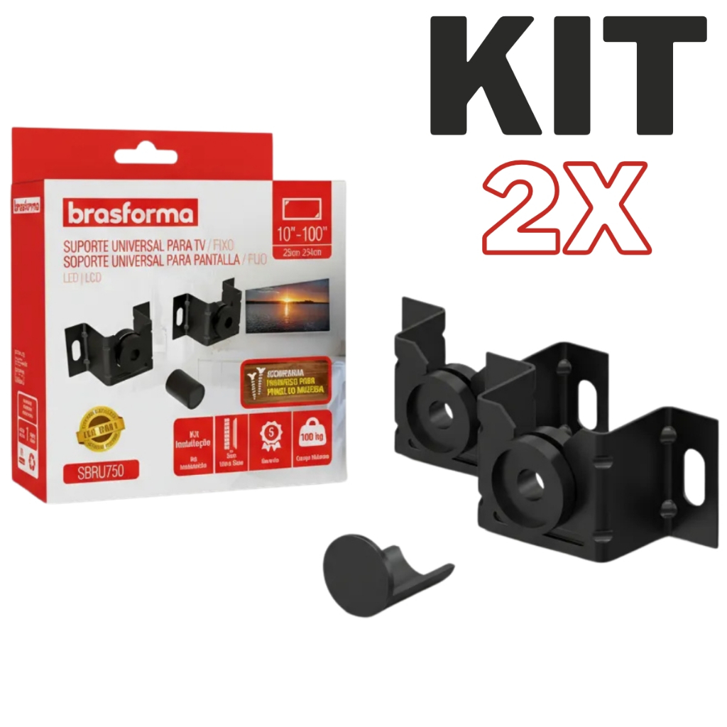 Suporte TV Universal Fixo LED LCD Smart TV 32 42 4