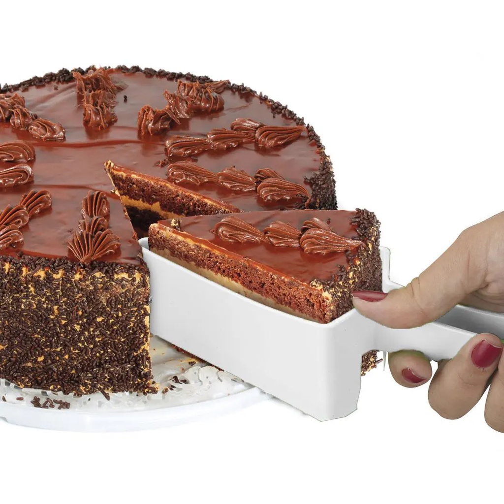 1 Pegador Fatiador Cortador Para Bolo Tortas E Doc