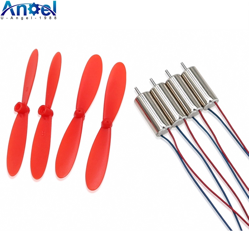 4 x DIY DC 3.7V 50000RPM 716 Motor Oco De Alta Vel