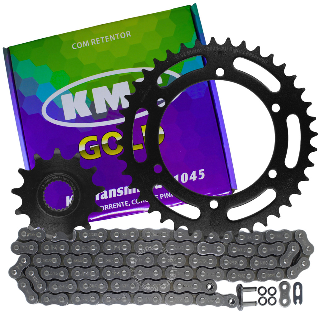 Kit Relação Yamaha Xtz 250 Lander Com Retentor A