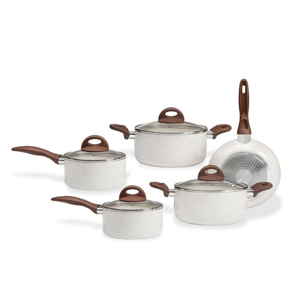 Jogo de Panelas Brinox De Indução Ceramic Life G