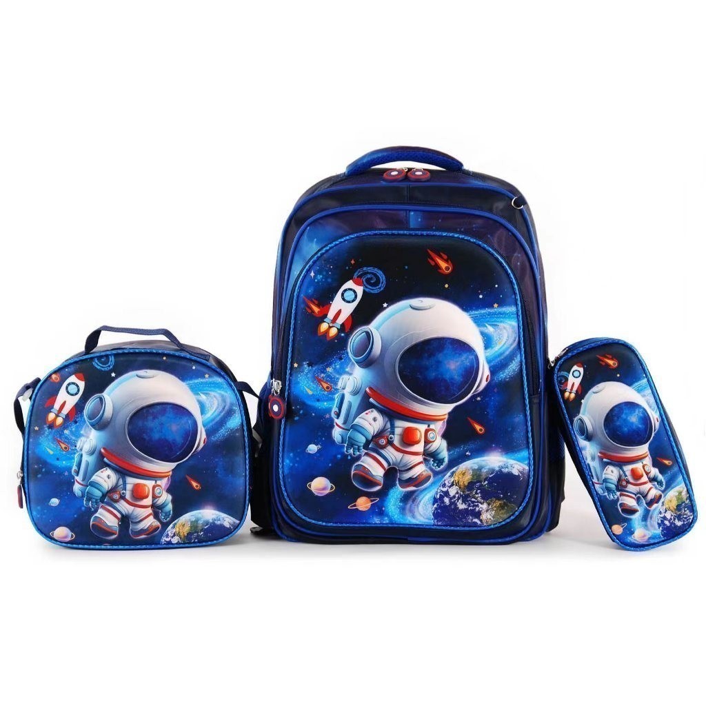 Material escolar infantil caixa de lancheira 3D im