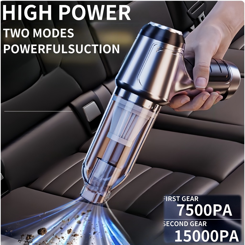 Aspirador e Soprador Portátil 5 em 1 Alta Potênc