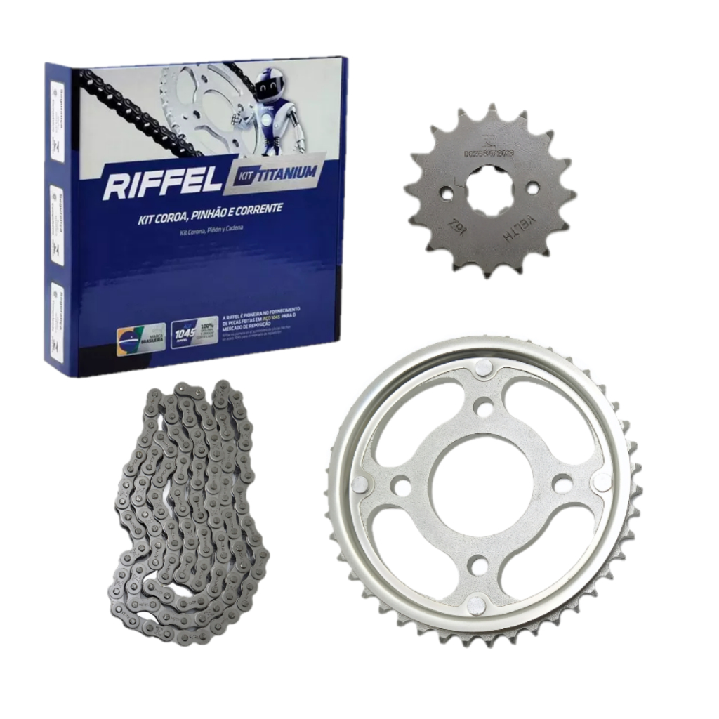 Kit Relaçao Cg Titan 160/fan 160 Start / Riffel 1